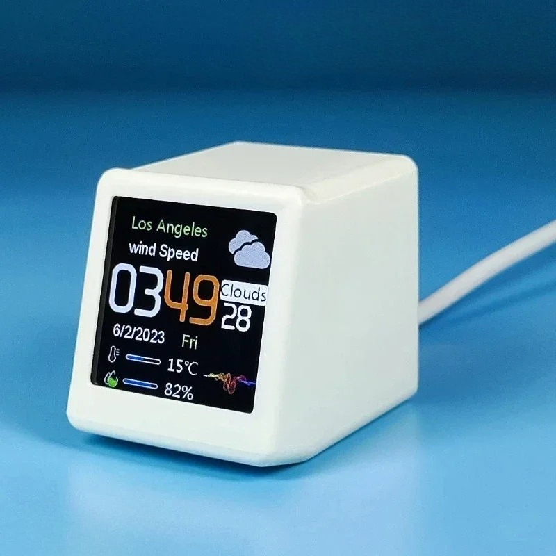 Weather Station Indoor - Mini przenośna inteligentna stacja pogodowa WiFi