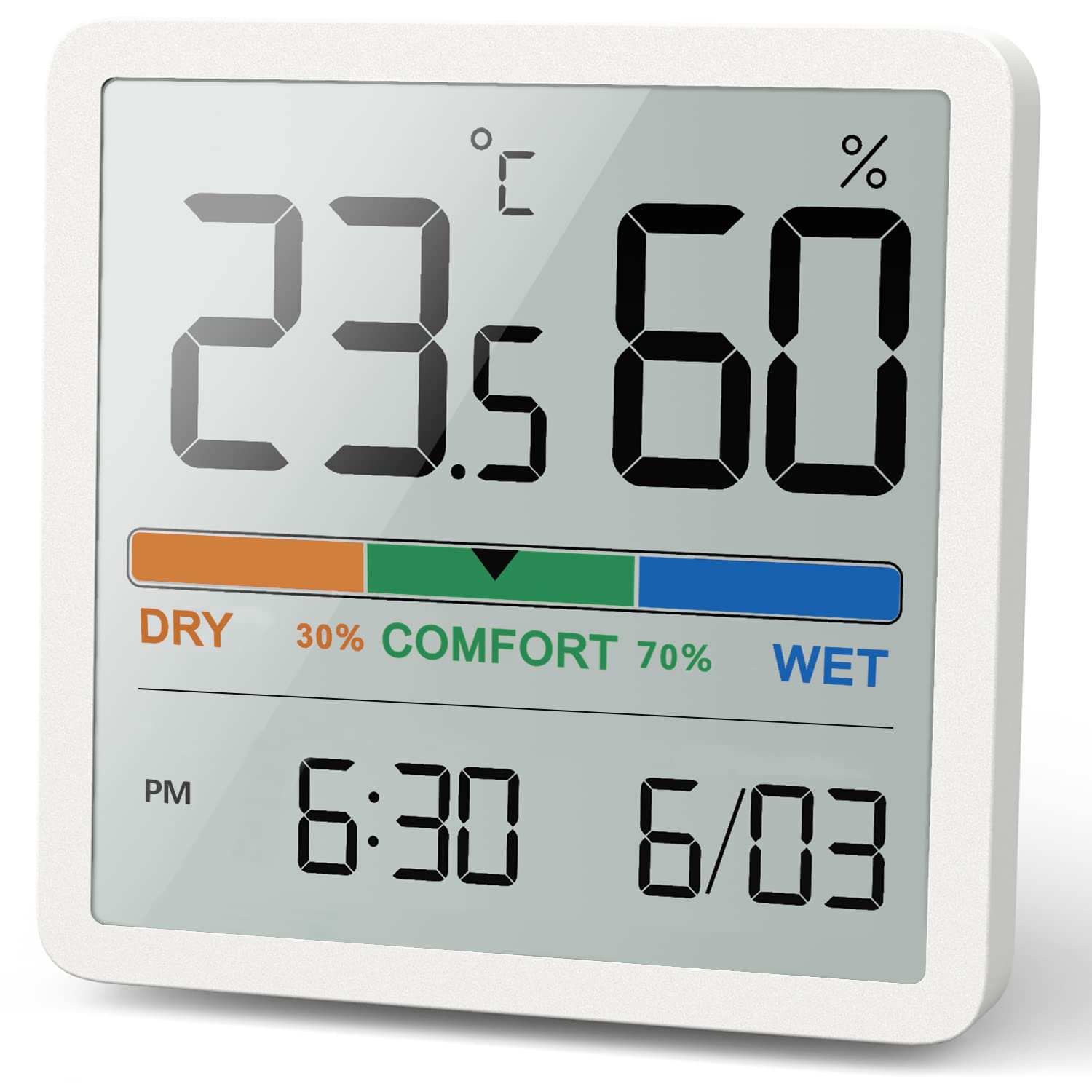 Weather Station Indoor - NOKLEAD nowy cyfrowy domowy miernik temperatury