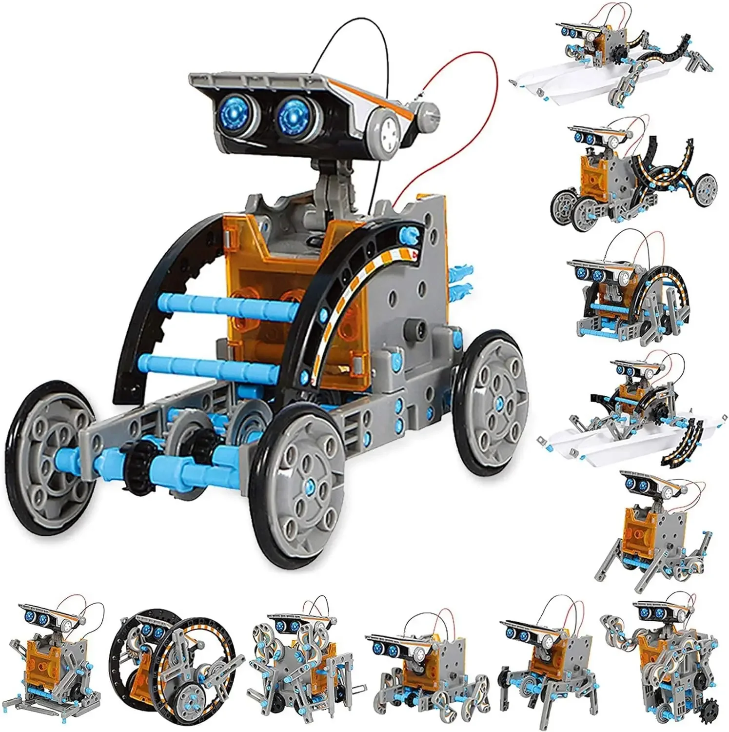 Science Project Robot - 13 w 1 Edukacyjny robot słoneczny