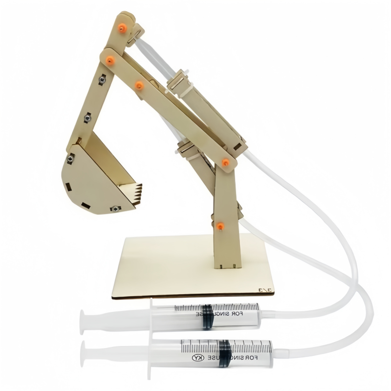 Science Project Kit - Zestaw do samodzielnego montażu hydraulicznego koparki