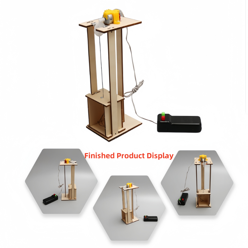 Science Project Kit - Zestaw do samodzielnego montażu elektrycznego windy