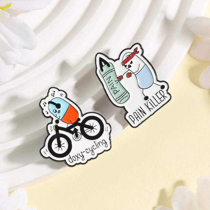 Przypinki emaliowane Doxy-cycl – Science Buddies recenzja i cena