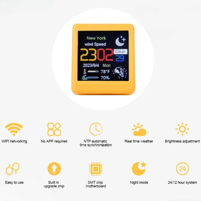 Mini przenośna inteligentna st – Weather Station Indoor recenzja i cena