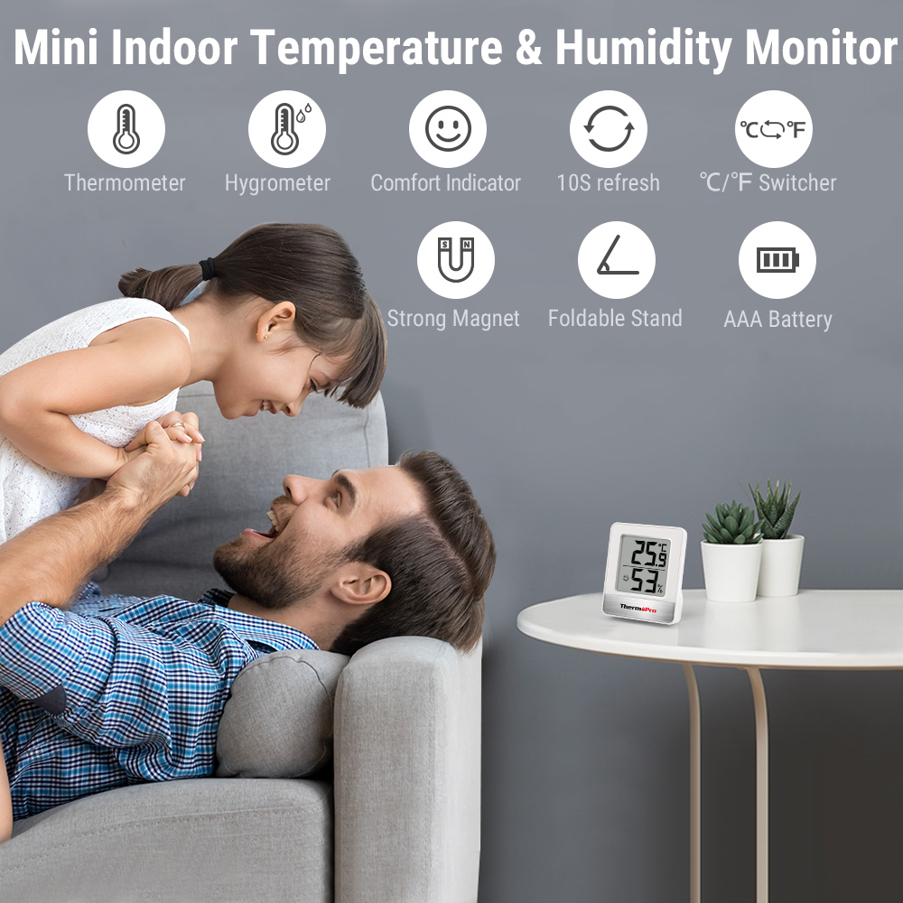 Stacja pogodowa ThermoPro TP-4 – Weather Station Indoor recenzja i cena