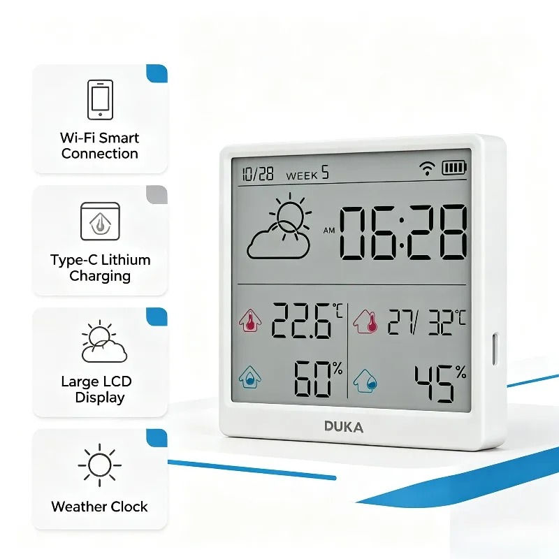 DUKA ATuMan – inteligentny czu – Weather Station Indoor recenzja i cena