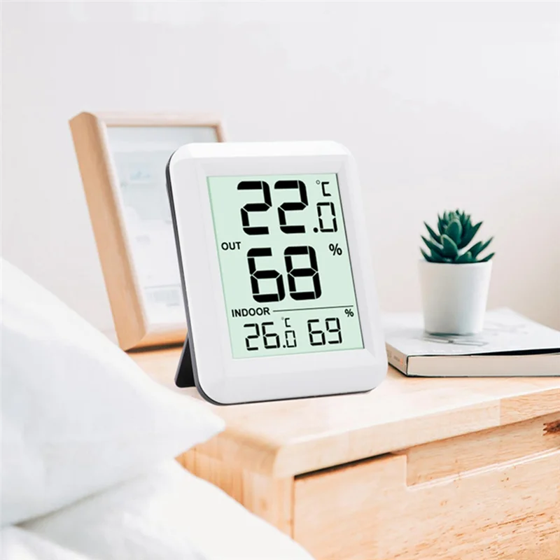 Bezprzewodowy termometr higrom – Weather Station Indoor recenzja i cena