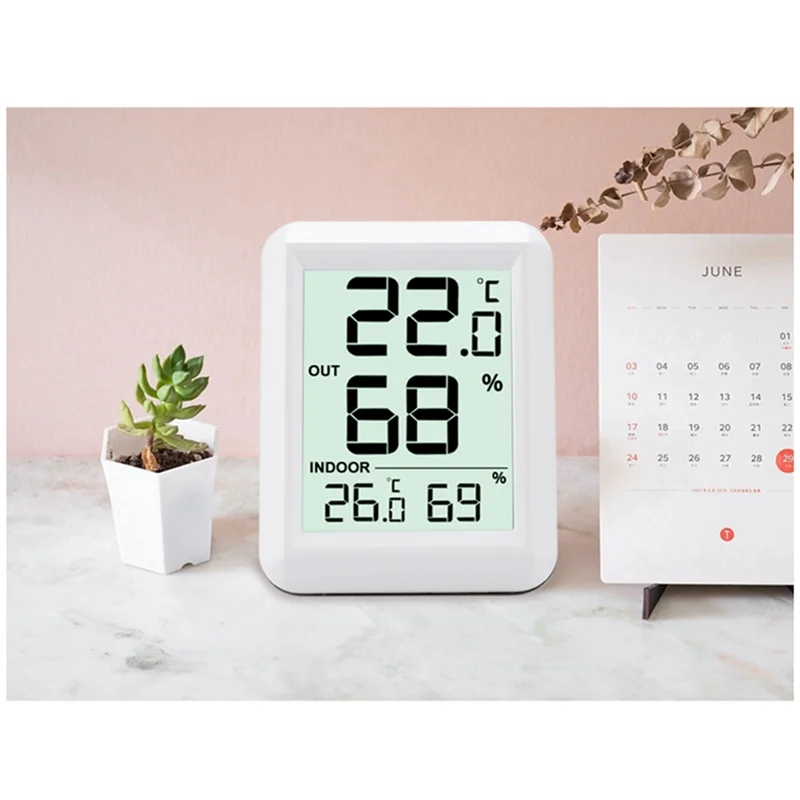 Bezprzewodowy termometr higrom – Weather Station Indoor recenzja i cena